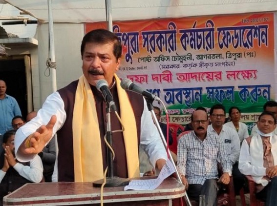 Sudip Barman slammed BJP Govt for Not Regularizing Contractual Employees : Says, ‘Source of my Conflict with the Cabinet started over Withdrawal of Regularization Policy and Wrong Recruitment Policy’